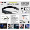 zartek-za-438-002. Zartek ZA-438 LED Headlamp with Silicon Headband with Hand Induction Sensor USB Rechargable