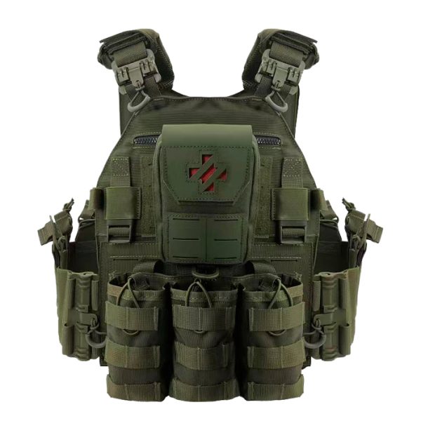 tacspec-agile-lcs-qr-plate-carrier-006. TacSpec Agile LCS QR Plate Carrier Vest w/ Pouches - Various
