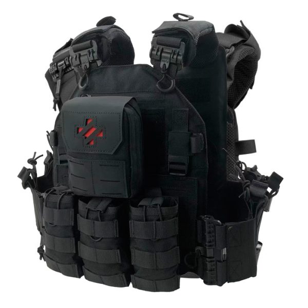 tacspec-agile-lcs-qr-plate-carrier-004. TacSpec Agile LCS QR Plate Carrier Vest w/ Pouches - Various