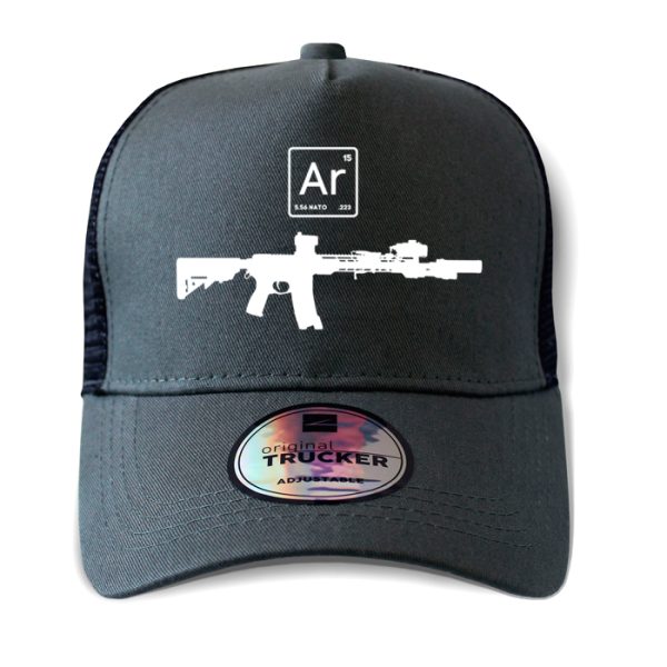 ton-outdoor-6-panel-outdoor-trucker-cap---ar-eleme. TON "AR Element" Outdoor Trucker Cap - Various