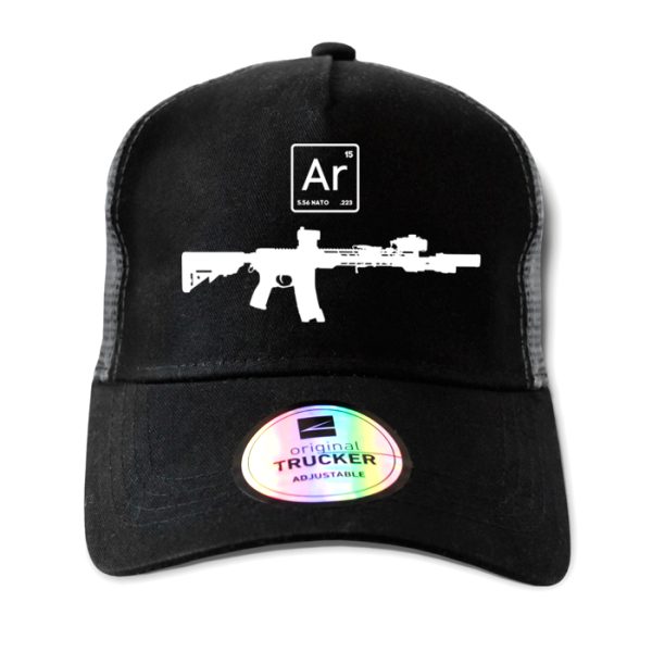ton-outdoor-6-panel-outdoor-trucker-cap---ar-eleme. TON "AR Element" Outdoor Trucker Cap - Various