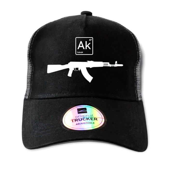 ton-outdoor-6-panel-outdoor-trucker-cap---ak-eleme. TON "AK Element" Outdoor Trucker Cap - Various