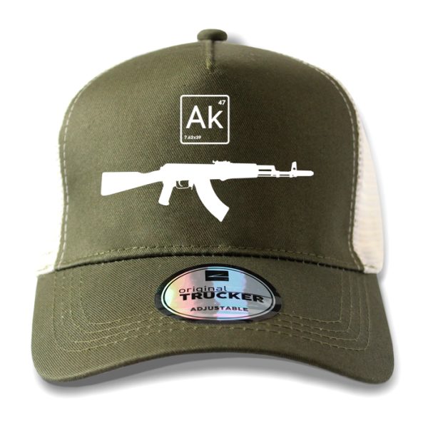 ton-outdoor-6-panel-outdoor-trucker-cap---ak-eleme. TON "AK Element" Outdoor Trucker Cap - Various