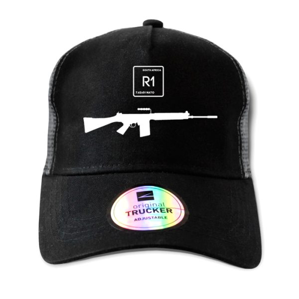 ton-outdoor-6-panel-outdoor-trucker-cap---r1-eleme. TON "R1 Element" Outdoor Trucker Cap - Various