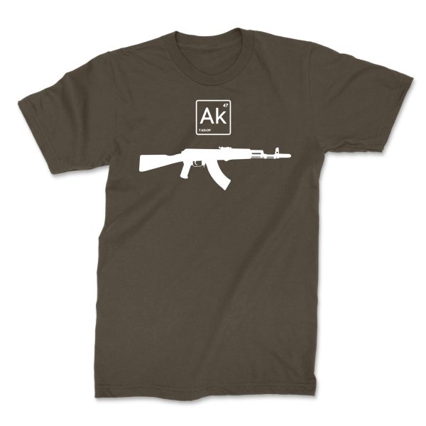ton-t-shirt-ak-element-od-001. TON "AK Element" Unisex Premium T-Shirt - OD