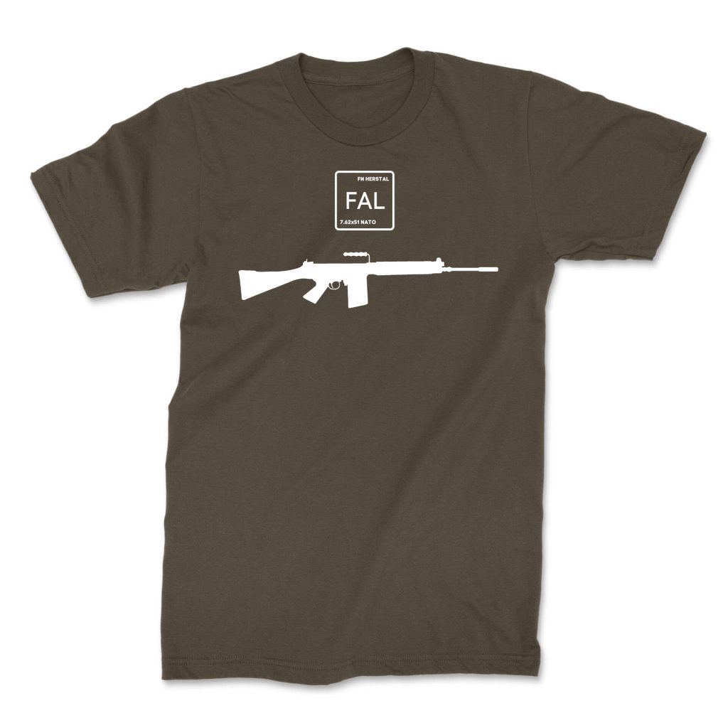 ton-t-shirt-fal-element-od-001. TON "FAL Element" Unisex Premium T-Shirt - OD