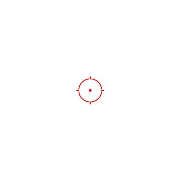 scrs-rd-005. Holosun SCRS MRS Solar Charge Compact Rifle Optic Red