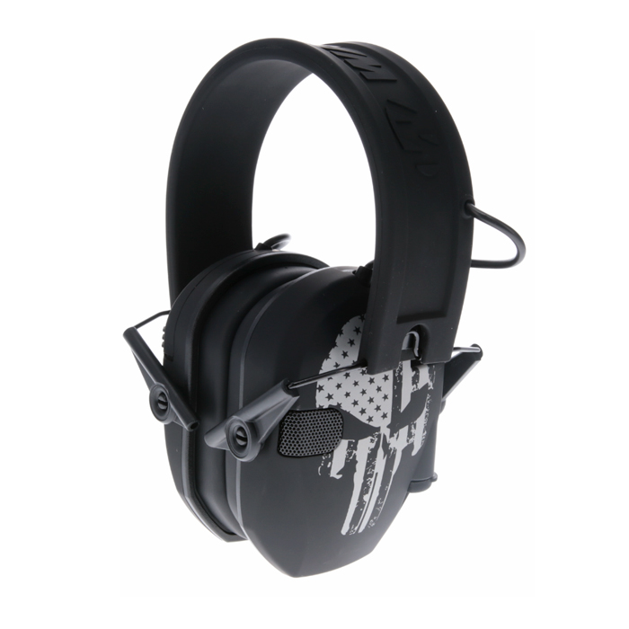 gwp-rsemfs-pun-walkers-freedom-series-electronic-e. Walker's Freedom Series Electronic Earmuff - Punisher Black