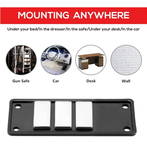 tacspec-magnetic-handgun-mount-004. TacSpec Magnetic Handgun Mount