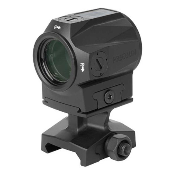 scrs-rd-002. Holosun SCRS MRS Solar Charge Compact Rifle Optic Green
