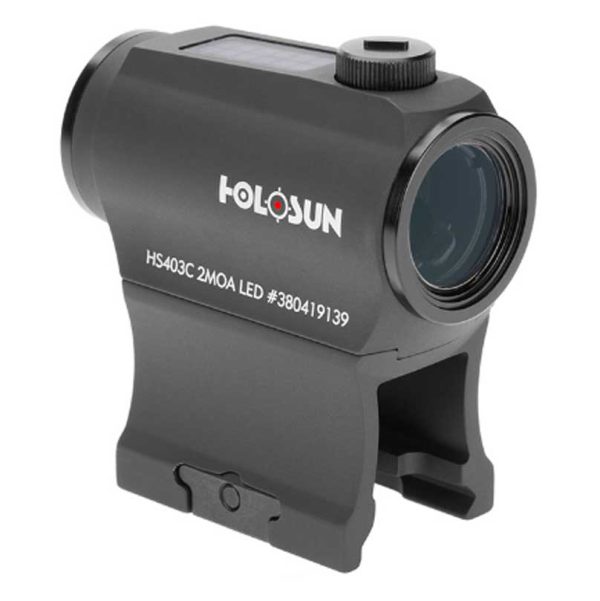 hs403c-003. Holosun HS403C 20mm Tube Rifle Optic Red Dot w/Solar