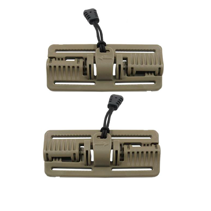tacspec-quick-release-buckle-set-of-2---tan. Tacspec Quick Release Buckle Set of 2 - Tan