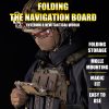 tacspec-molle-universal-folding-phone-navigation-b. Tacspec MOLLE Universal Folding Phone/Navigation Board - Black