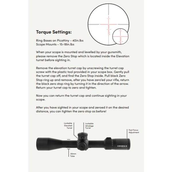 akra-genesis-4-16x44-ffp-(mrad)-scope-(rings-&-ext. Akra Genesis 4-16x44 FFP (MRAD) Scope (Rings & Extras Included)