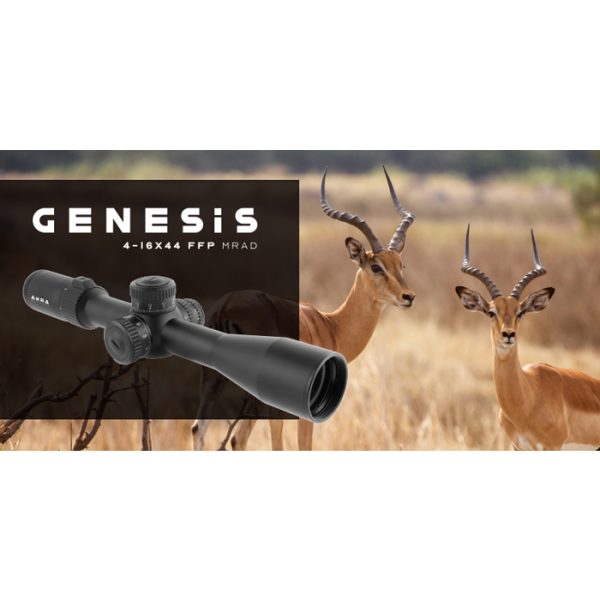 akra-genesis-4-16x44-ffp-(mrad)-scope-(rings-&-ext. Akra Genesis 4-16x44 FFP (MRAD) Scope (Rings & Extras Included)