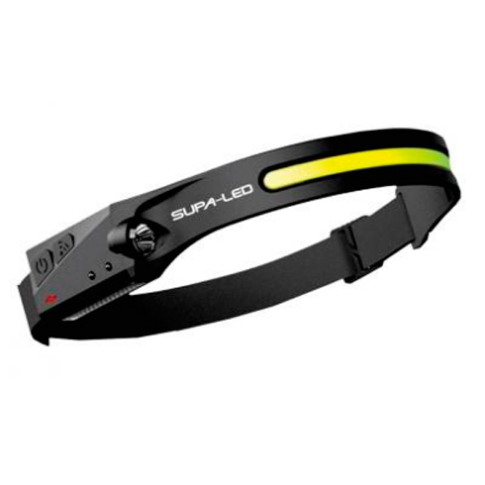 supaled-aura-230-degree-350l-rechargeable-headlamp. SUPALED AURA 230 Degree 350L Rechargeable Headlamp W/Cobb & Motion Sensor - Box