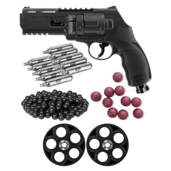 umarex-t4e-tr50-gen2-self-defense-05cal-revolver-b. Umarex T4E TR50 Gen2 Self Defense .50 Cal Revolver Bundle