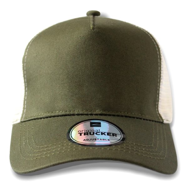 original-trucker-cap-olive-stone-001. Original Trucker Cap - Various