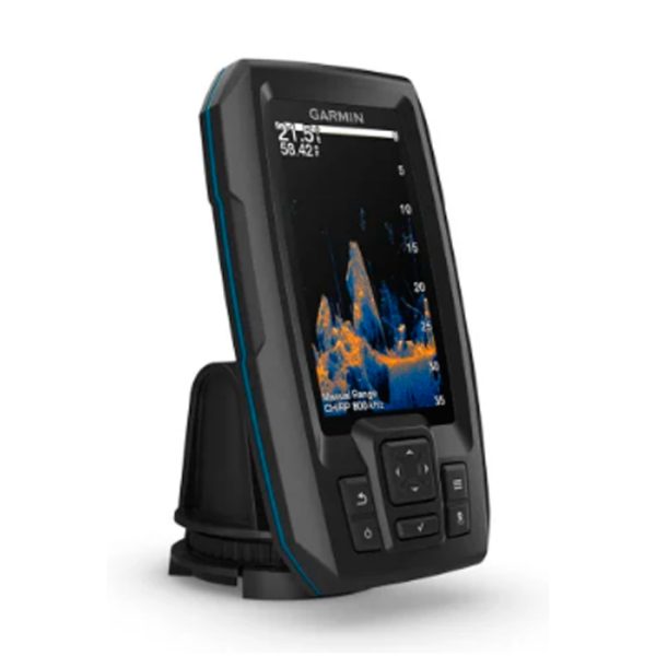 010-02550-01-garmin-striker-vivid-4cv-fishfinder-w. Garmin Striker Vivid 4cv Fishfinder With GT20-TM Transducer