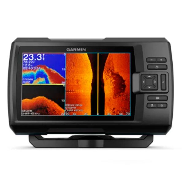 010-02553-01-garmin-striker-vivid-7sv-fishfinder-w. Garmin Striker Vivid 7sv Fishfinder With GT52HW-TM Transducer