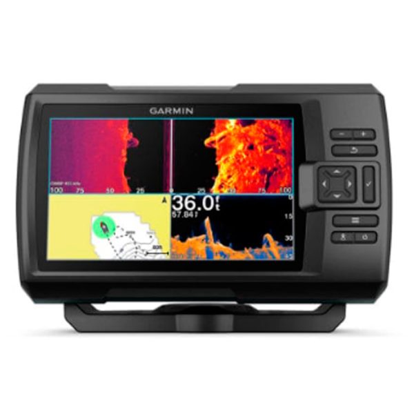 010-02553-01-garmin-striker-vivid-7sv-fishfinder-w. Garmin Striker Vivid 7sv Fishfinder With GT52HW-TM Transducer
