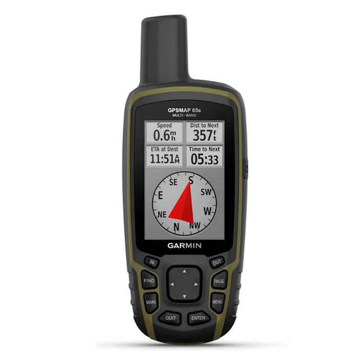 010-02451-12-garmin-gpsmap-65s-multi-band-multi-gn. Garmin GPSMAP 65s Multi-Band/Multi-GNSS Handheld with Sensors