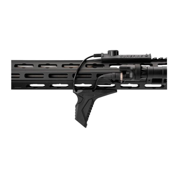 strike-industries-link-angled-handstop-with-cable-. Strike Industries LINK Angled HandStop with Cable Management System - Blk