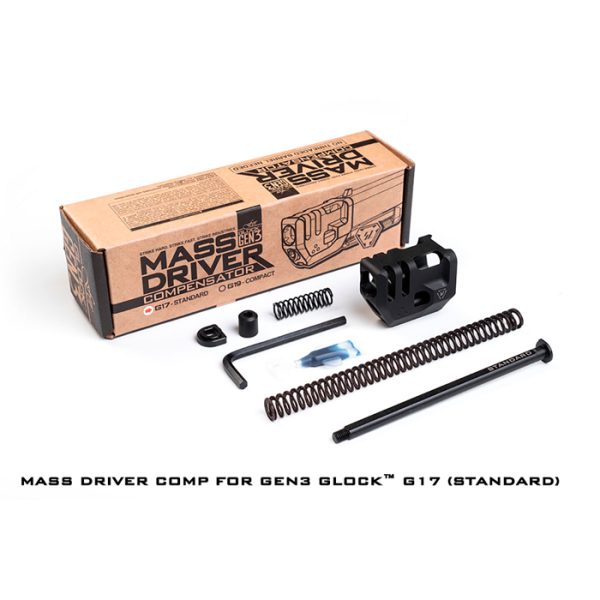 strike-industries-g3-mass-driver-comp---standard--. Strike Industries G3 Mass Driver Comp - Standard - Glock 17 Gen 3