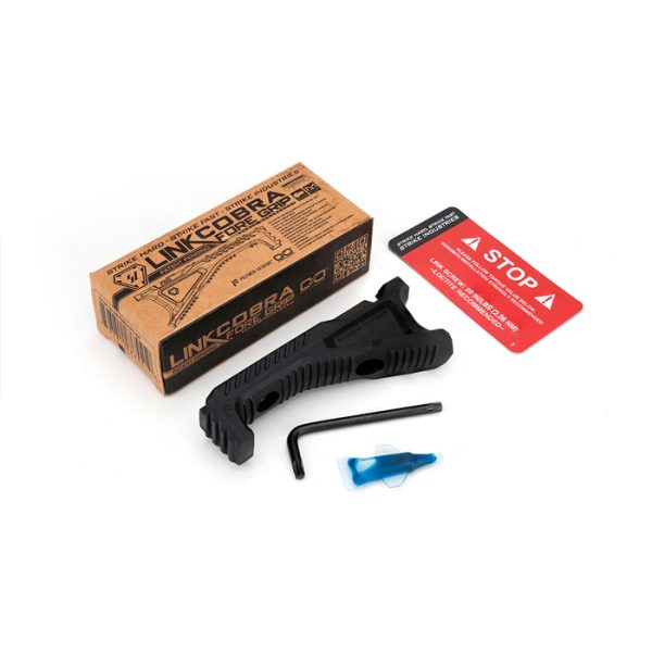 strike-industries-link-cobra-fore-grip-with-cable-. Strike Industries LINK Cobra Fore Grip with Cable Management in Black