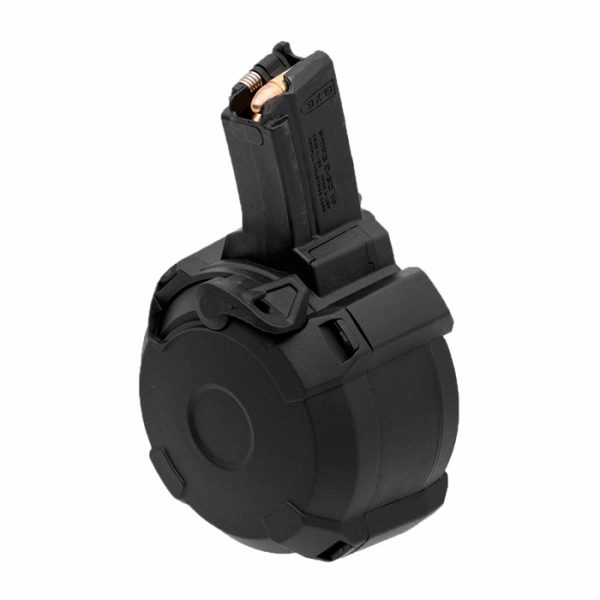 magpul-pmag-d-50-mp-9mm-luger-50rd-for-hk94-mp5-bl. Magpul PMAG D-50 MP 9mm Luger 50RD for HK94/MP5 Black