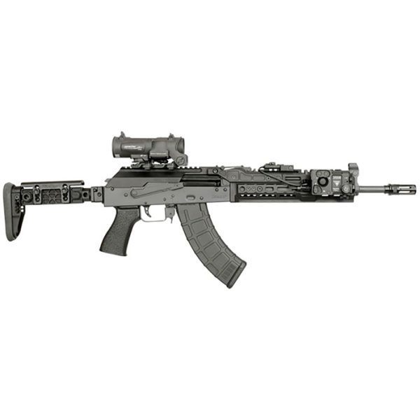 midwest-industries-ak-alpha-series-folding-stock--. Midwest Industries AK Alpha Series Folding Stock - Black