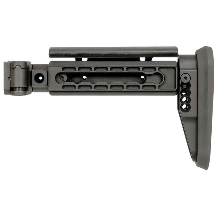 midwest-industries-ak-alpha-series-folding-stock--. Midwest Industries AK Alpha Series Folding Stock - Black