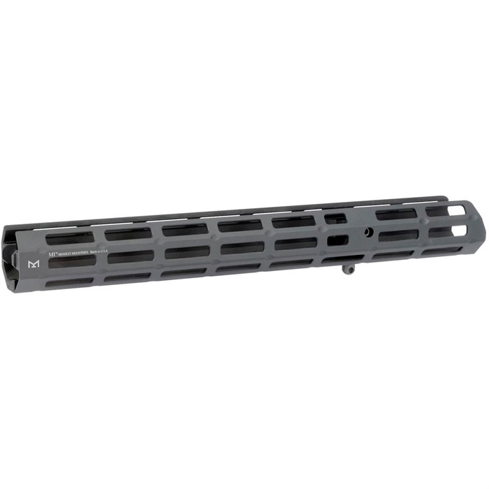 midwest-industries-handguard-aluminum-13-625-black. Midwest Industries Marlin 1895 Handguard Aluminium 13.625" Black M-LOK