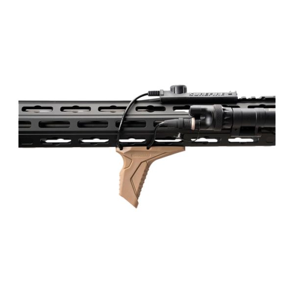 strike-industries-link-angled-handstop-with-cable-. Strike Industries LINK Angled HandStop with Cable Management System - FDE