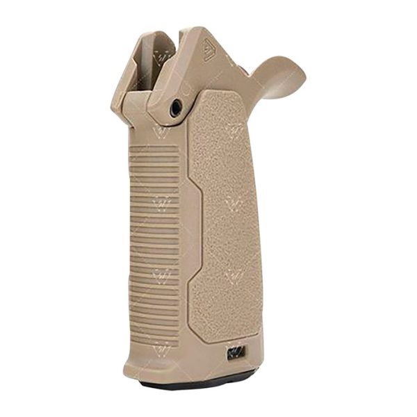 strike-industries-ar-15-multi-angled-pistol-grip--. Strike Industries AR-15 Multi-Angled Pistol Grip - FDE