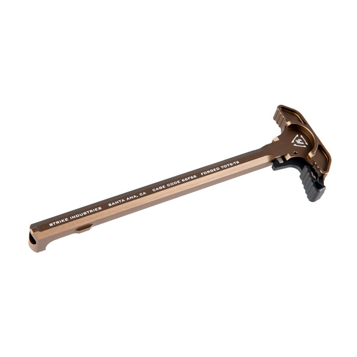 strike-industries-arch-el-charging-handle-w-extend. Strike Industries ARCH-EL Charging Handle W/Extended Latch AR-15 - FDE