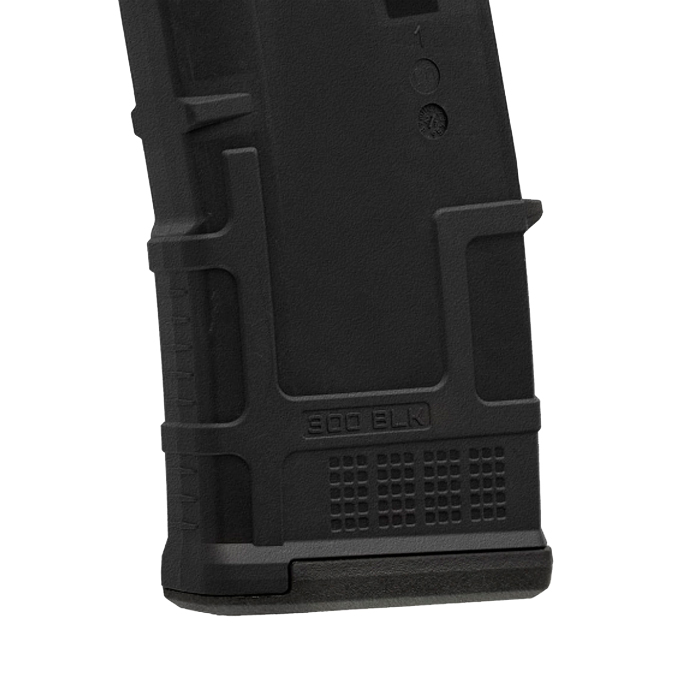 mag1182-blk-magpul-pmag-20-ar300-b-gen-m3-002-. Magpul PMAG 20 AR300 B GEN M3 .300 AAC Blackout 20RD for AR15 - Black