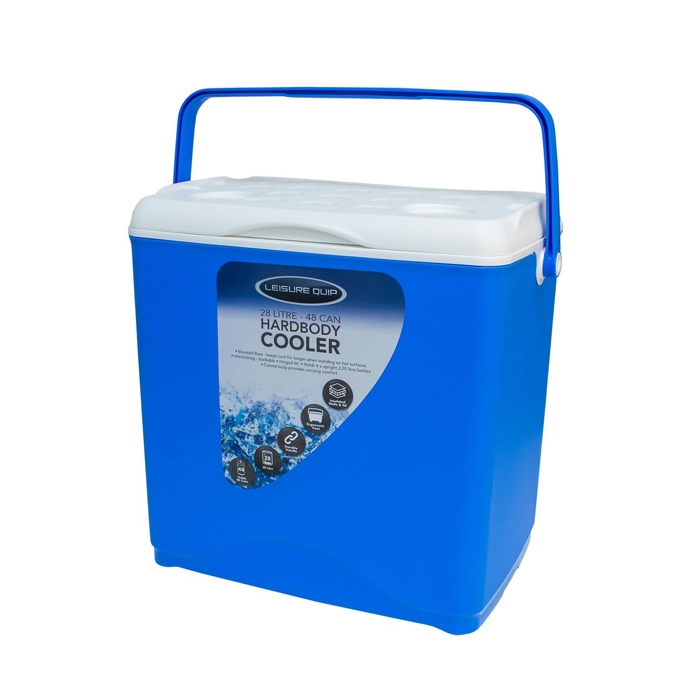 mq9096-leisure-quip-28lt-hardbody-cooler-box---blu. Leisure Quip 28L Hardbody Cooler Box - Blue