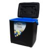mq9101-leisure-quip-28lt-hardbody-coolerbox---blac. Leisure Quip 28L Hardbody Coolerbox - Black Outer, Blue Inner