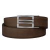 kore-reinforced-buffalo-leather-ratcheting-gun-bel. Kore Reinforced Buffalo Leather Ratcheting Gun Belt with X1 Buckle - Coffee - 24" - 44"