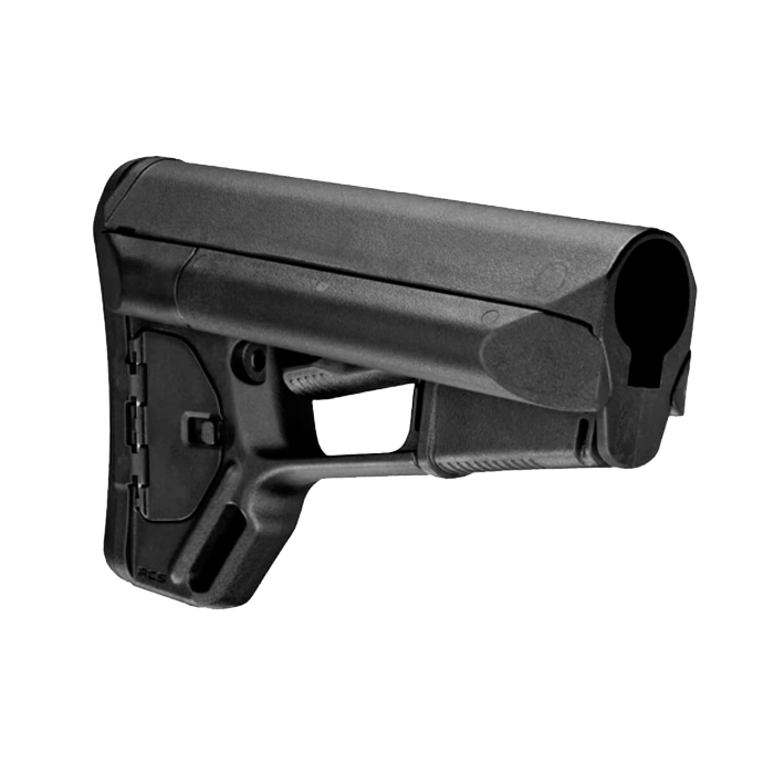 mag370-blk-magpul-acs-collapsible-mil-spec-carbine. Magpul ACS Collapsible Mil-Spec Carbine Stock for AR-15 - Black