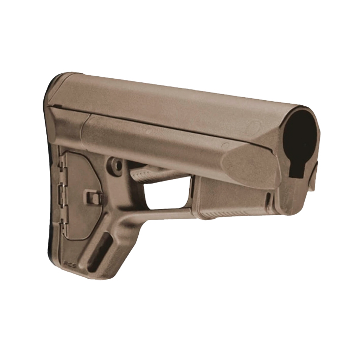 mag370-blk-magpul-acs-collapsible-mil-spec-carbine. Magpul ACS Collapsible Mil-Spec Carbine Stock for AR-15 - FDE