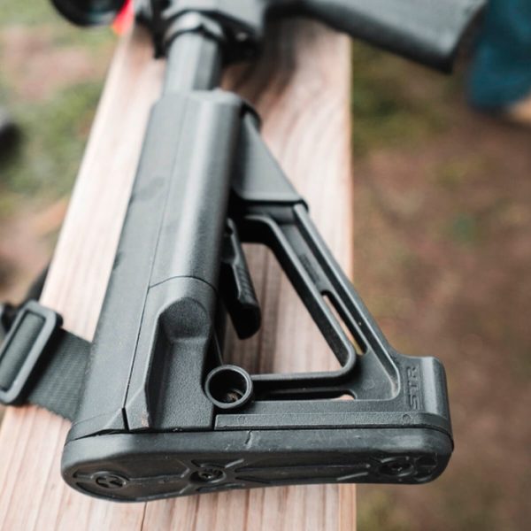 mag470-blk-magpul-ar-15-str-stock-collapsible-mil-. Magpul AR-15 STR Stock Collapsible Mil-Spec - Black