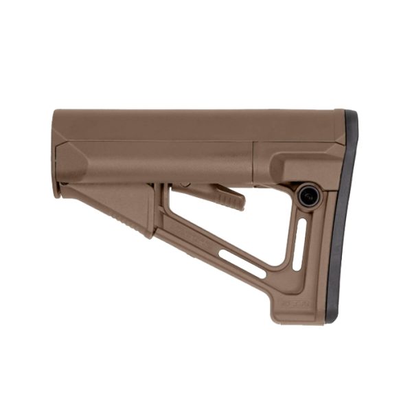 mag470-blk-magpul-ar-15-str-stock-collapsible-mil-. Magpul AR-15 STR Stock Collapsible Mil-Spec - FDE