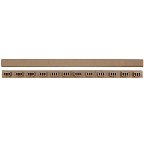mag602-blk-magpul-rail-cover-type-1-m-lok-polymer-. Magpul Rail Cover Type 1 M-LOK Polymer 9.5" for AR-15 2/Pack - FDE