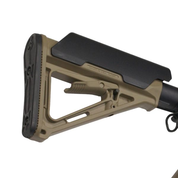 mag327-blk-magpul-ctr-moe-cheek-riser-3-4-polymer-. Magpul CTR/MOE/DT/PR Cheek Riser 3/4" Polymer for AR-15 - Black