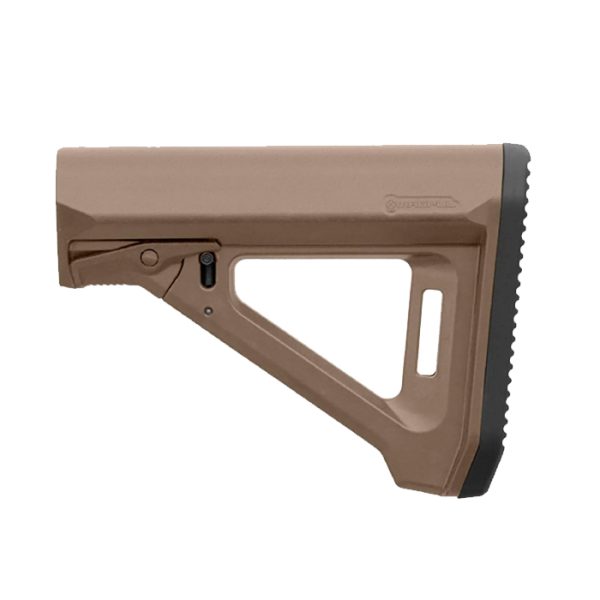 mag1440-blk-magpul-moe-rl-collapsible-mil-spec-car. Magpul MOE RL Collapsible Mil-Spec Carbine Stock for AR-15 FDE