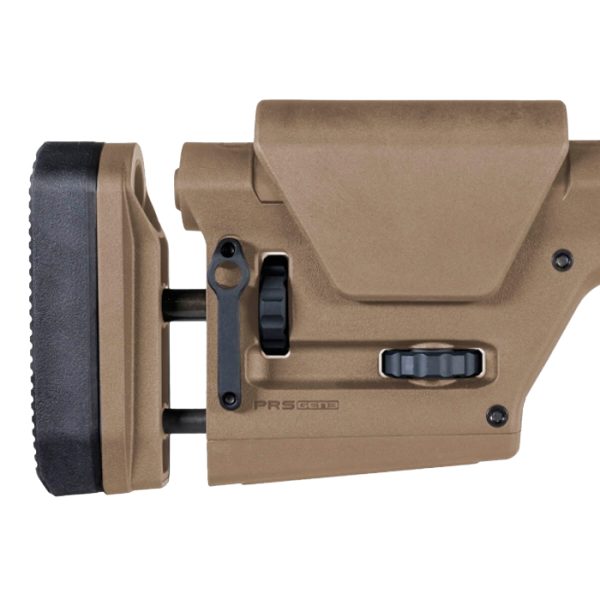 mag672-blk-magpul-ar-15-prs-gen3-precision-stk-adj. Magpul AR-15 PRS Gen3 Precision Stock Adjustable Rifle Length - FDE