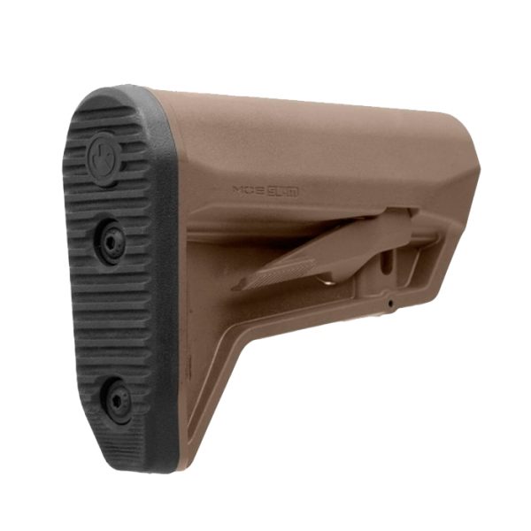mag1242-blk-magpul-moe-sl-m-collapsible-mil-spec-c. Magpul MOE SL-M Collapsible Mil-Spec Carbine Stock for AR-15 - FDE
