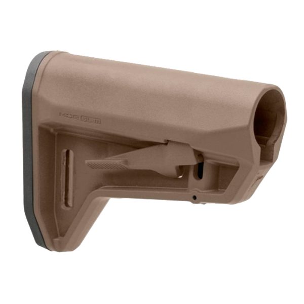 mag1242-blk-magpul-moe-sl-m-collapsible-mil-spec-c. Magpul MOE SL-M Collapsible Mil-Spec Carbine Stock for AR-15 - FDE